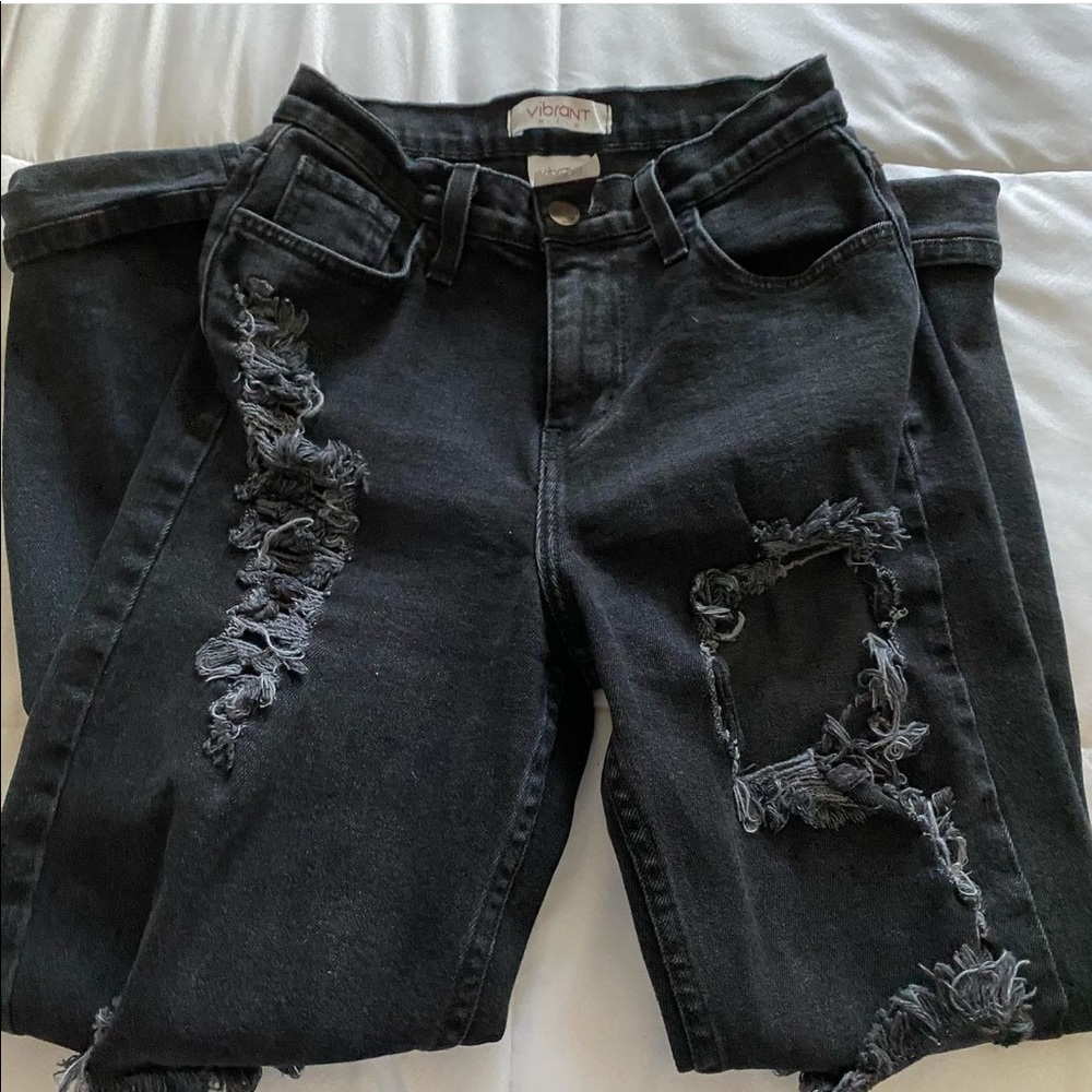 DESTROYED MOM JEAN